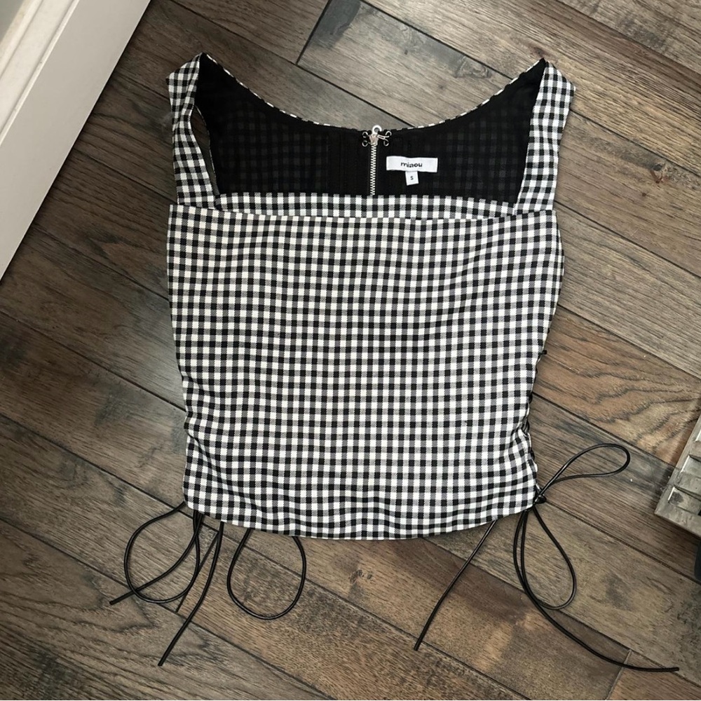 Miaou imogene corset top in size small